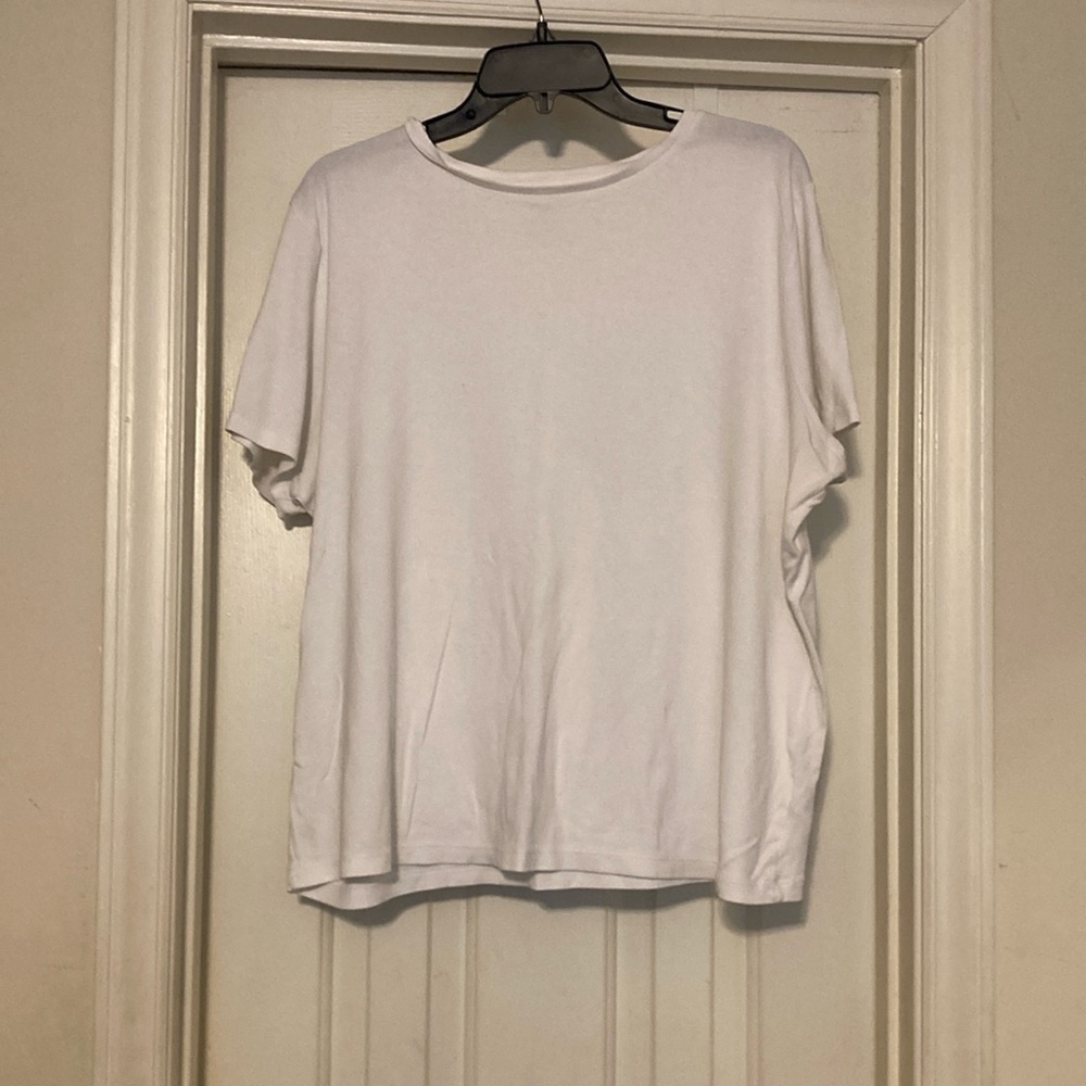 Talbots white tee